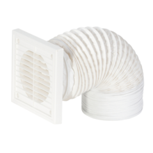 Airflow 3M FLEX DUCT KIT WHT GRL & SCREWS